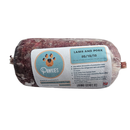 Pawkies raw dog food for dogs in Bristol