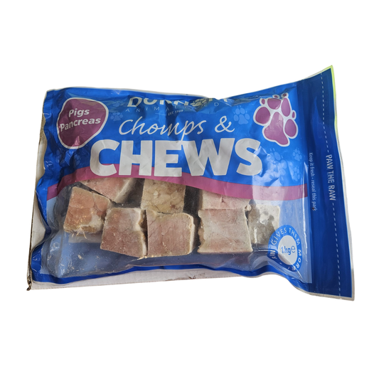 Raw Pig Pancreas Chunks 1kg