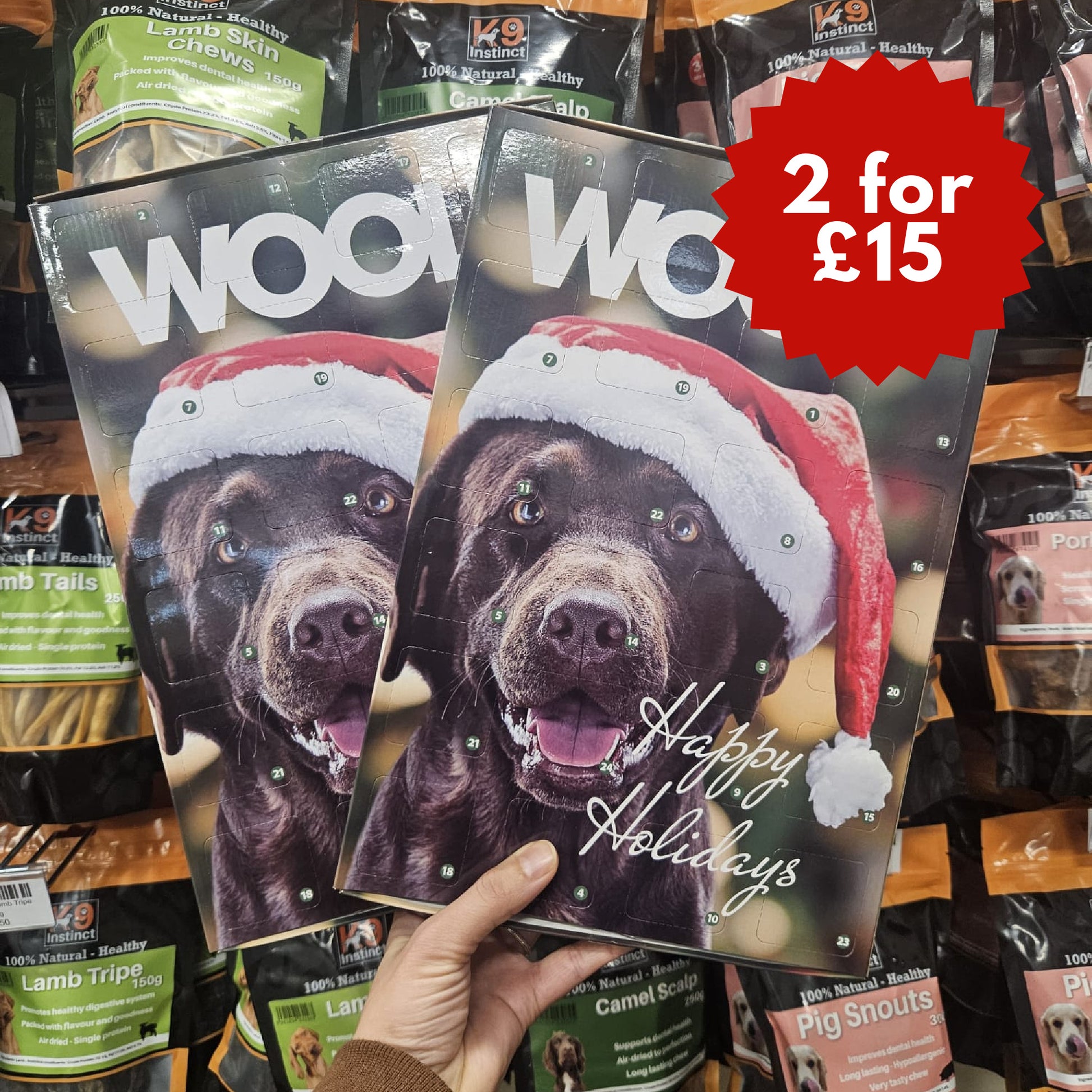 Advent calendar for dogs