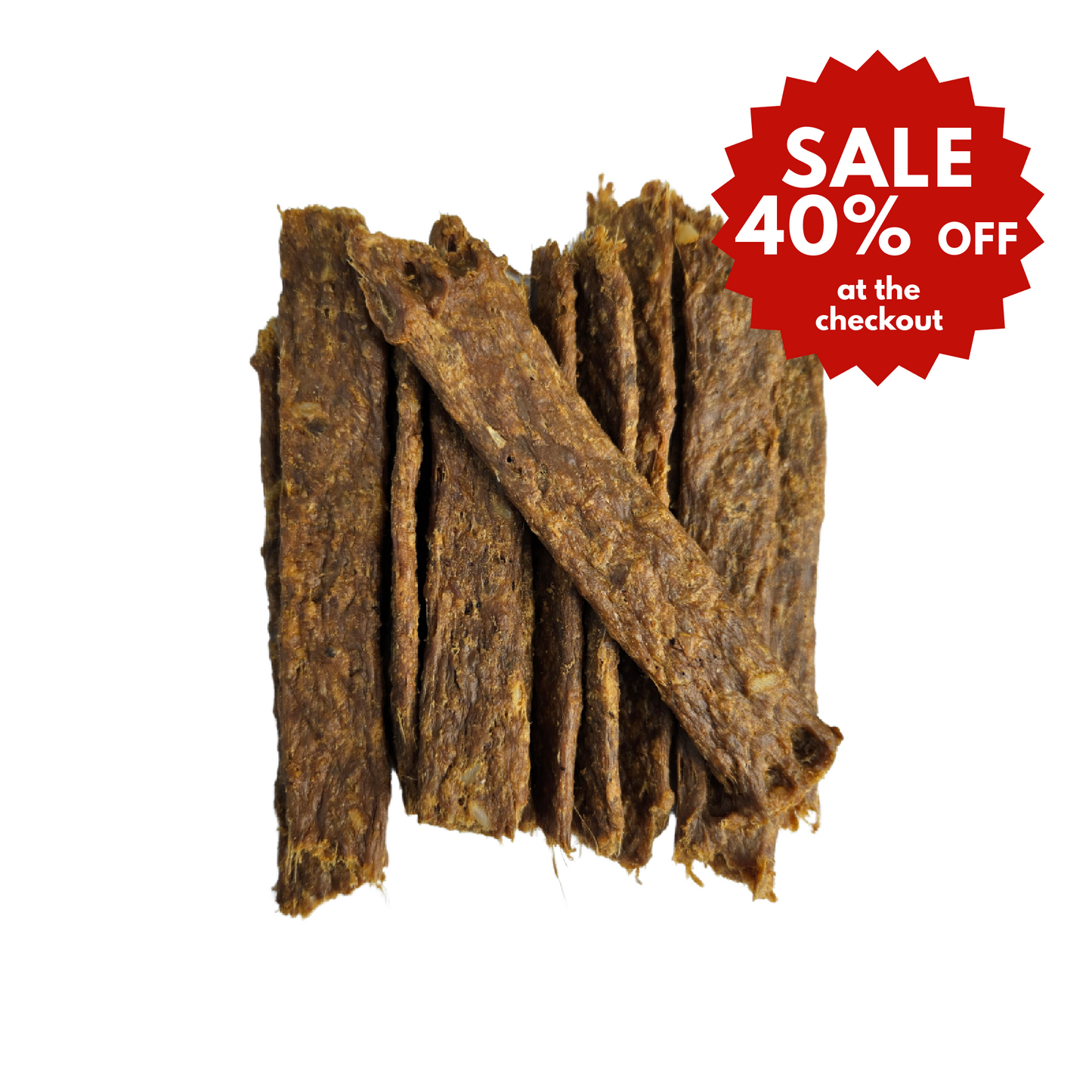 100% Meat Strips 100g - Single Protein