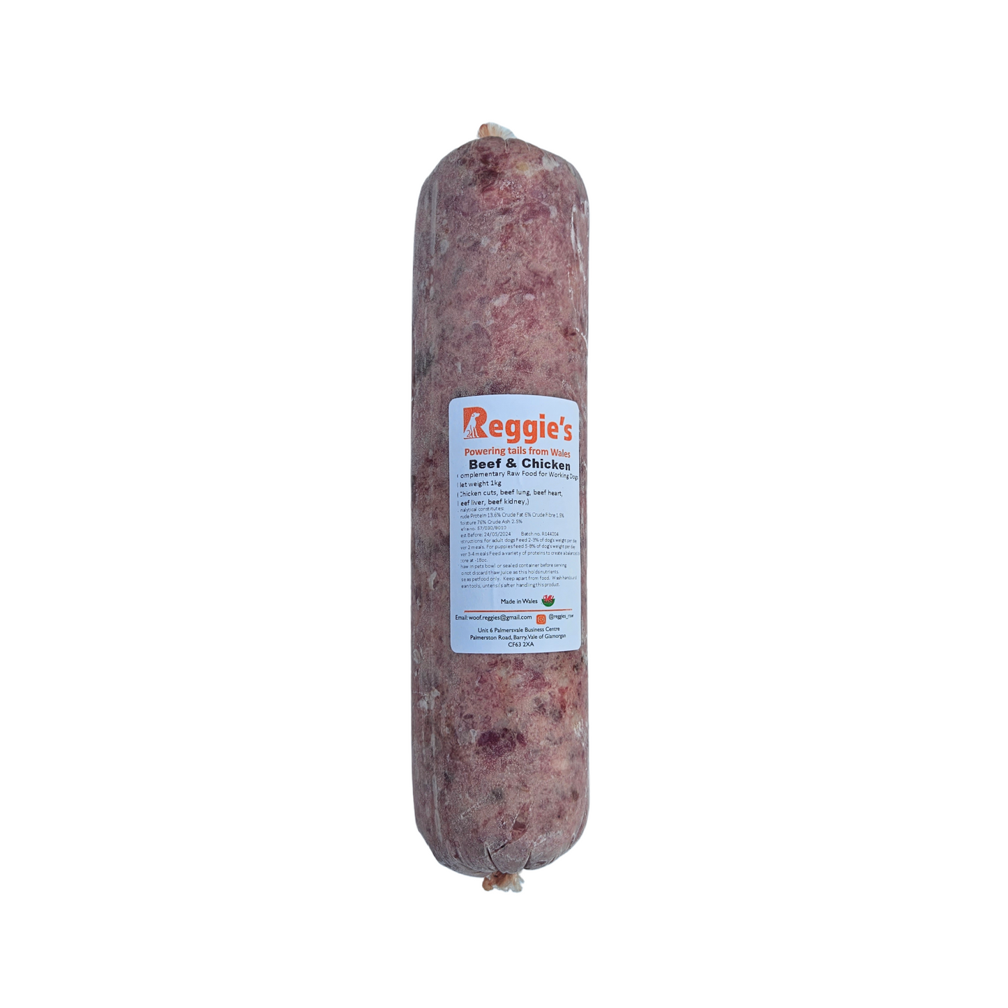 Reggie's raw dog food in Bristol