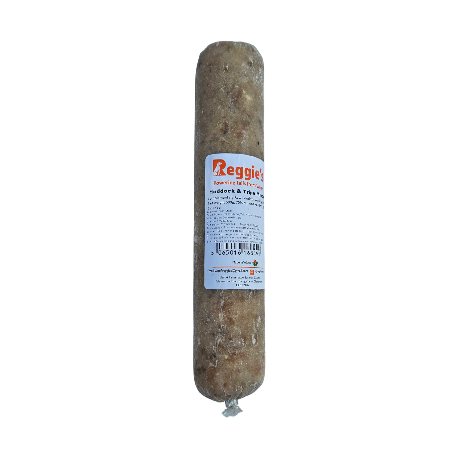 Reggie's raw dog food in Bristol