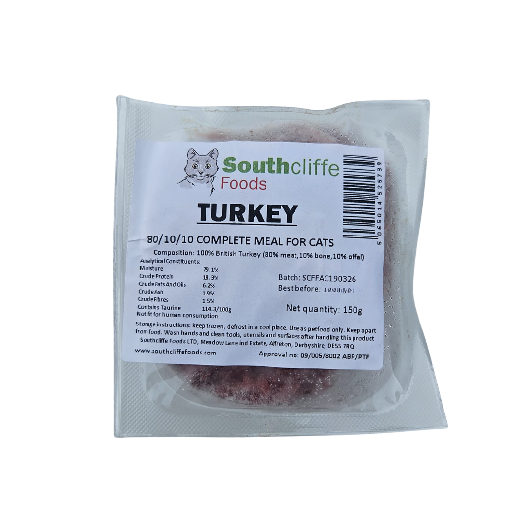 Southcliffe Turkey cat food in Bristol