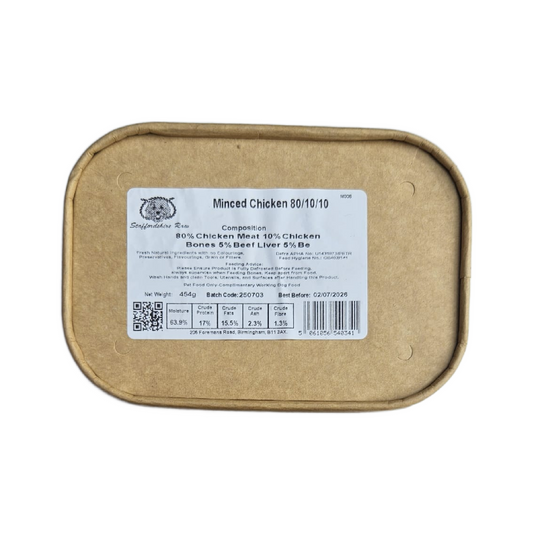Staffordshire Raw dog food in carboard packaging in Bristol