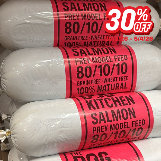 Dog Kitchen Steamed Salmon & Chicken 80/10/10 900g