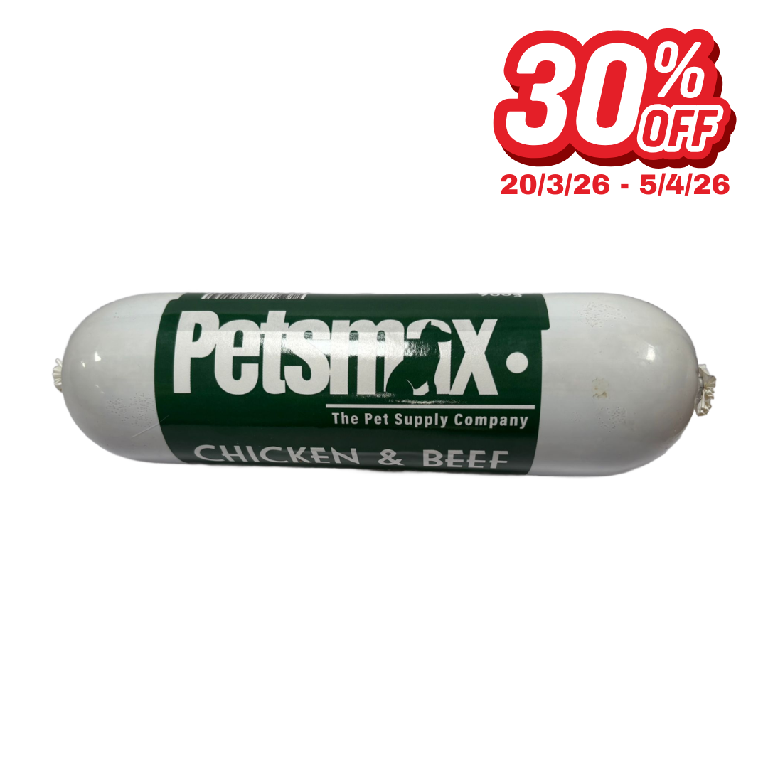 PetsMax Steamed Chicken & Beef 80/10/10 900g