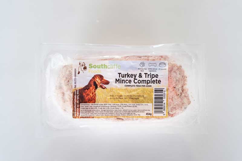 Southcliffe Turkey & Tripe 454g