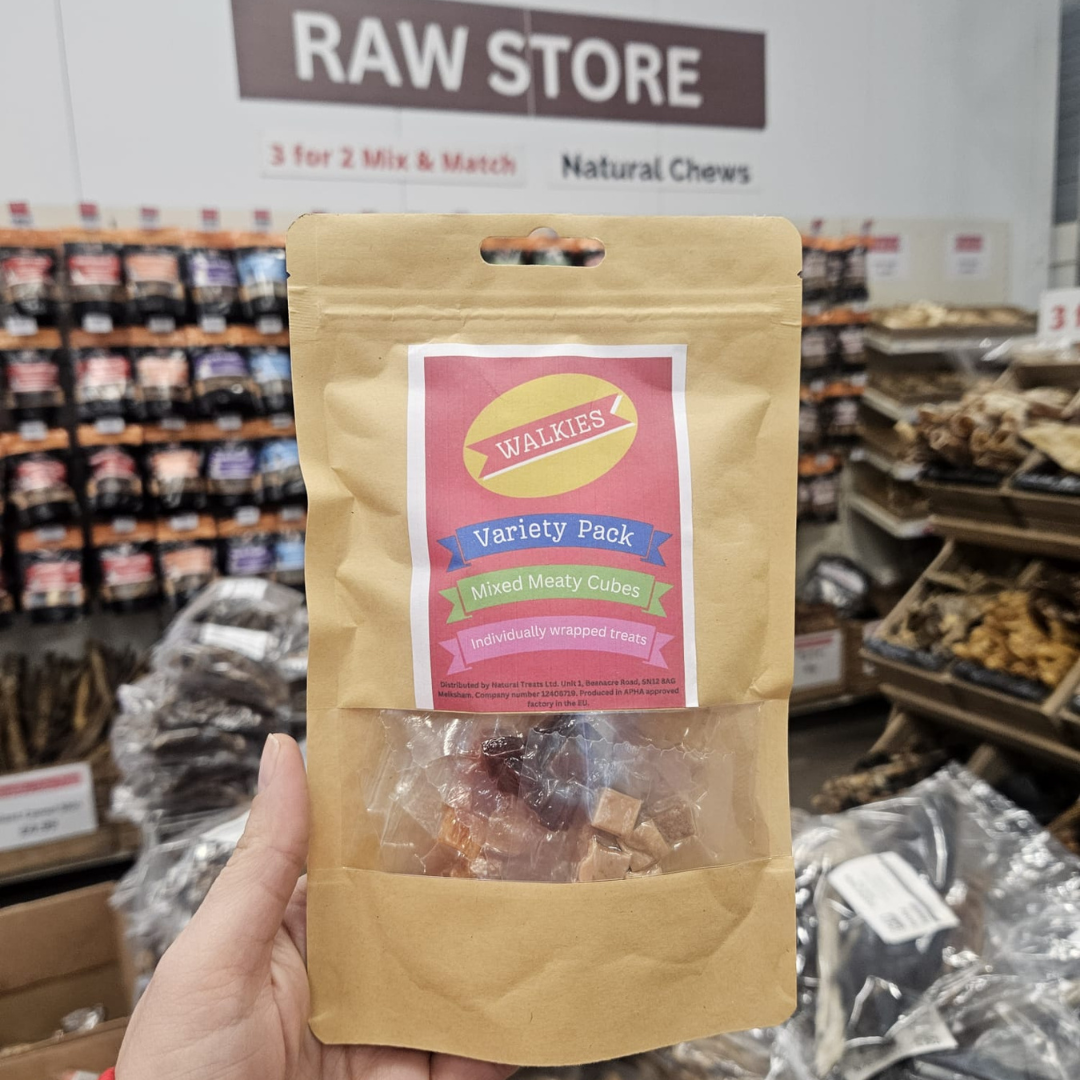 Walkies training treats for dogs in UK