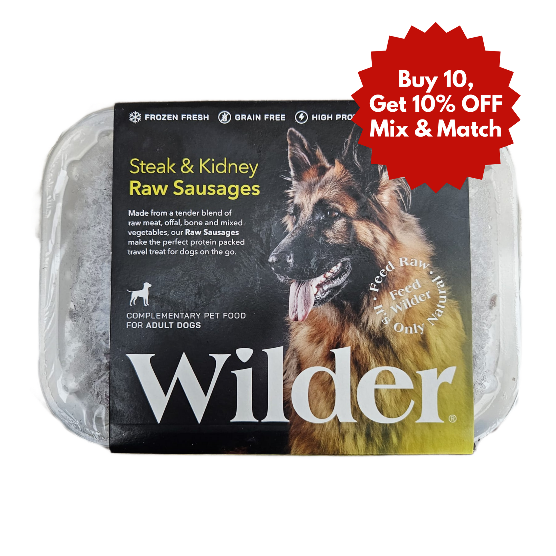 Wilder raw dog food in Bristol
