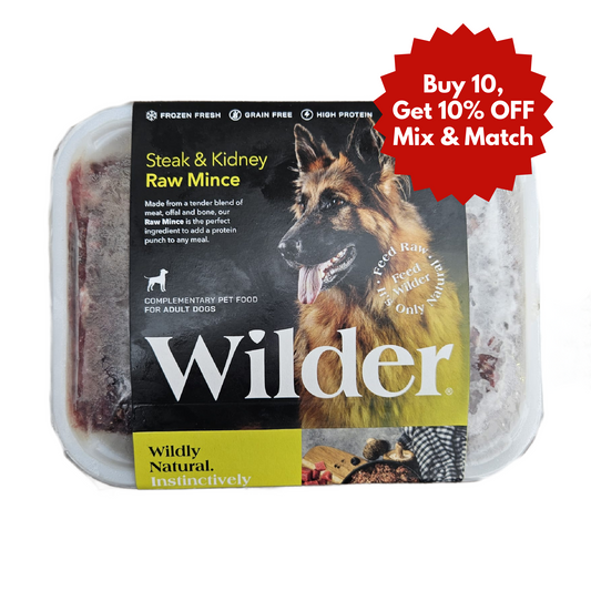 Wilder raw dog food in Bristol