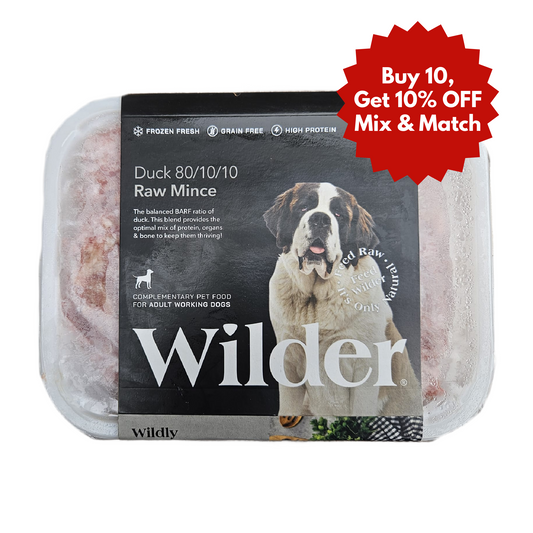 Wilder raw dog food in Bristol