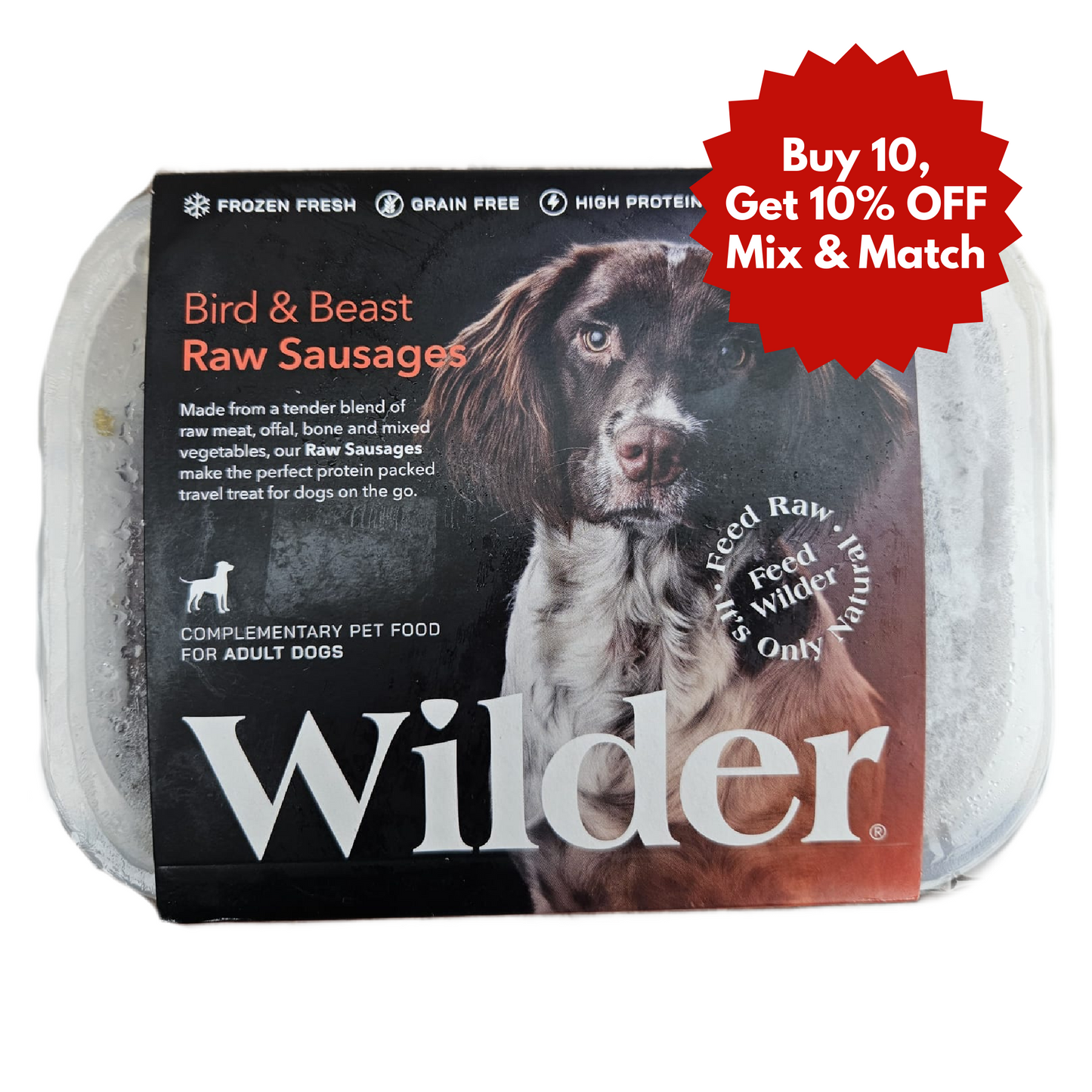 Wilder raw dog food in Bristol