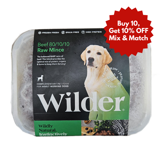 Wilder raw dog food in Bristol