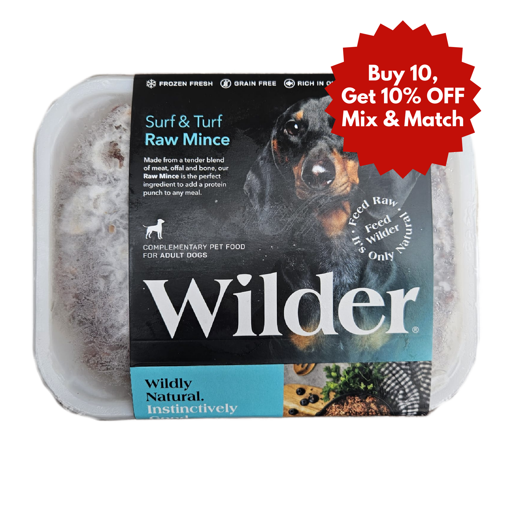 Wilder raw dog food in Bristol