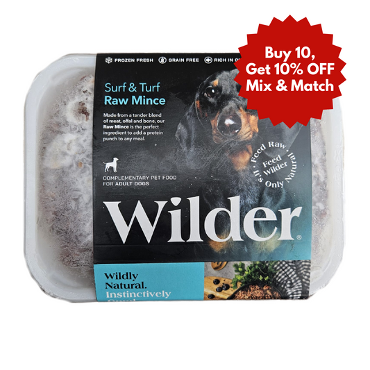 Wilder raw dog food in Bristol