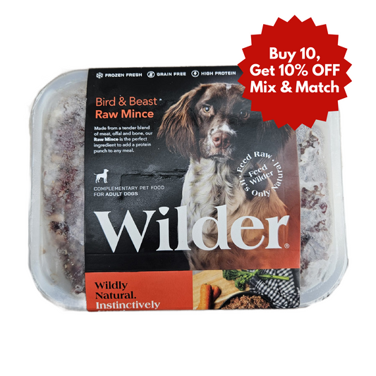 Wilder raw dog food in Bristol