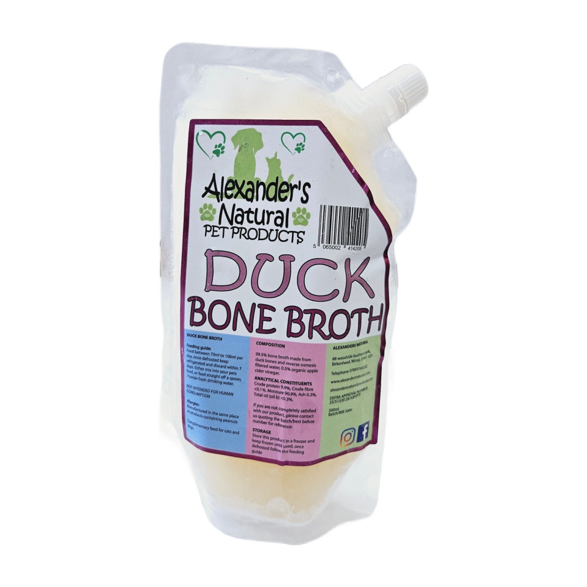 Duck Bone Broth  - 500ml Pouch