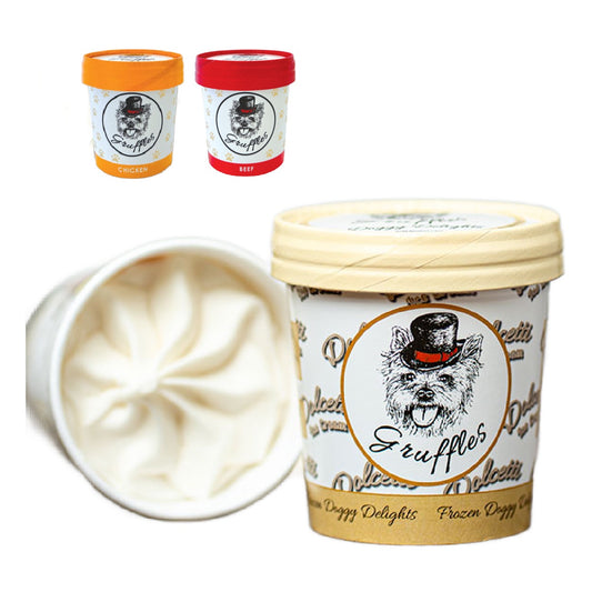 Doggy meat flavour ice cream in Bristol