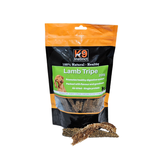 K9 Instinct UK Lamb Tripe - natural dog chews