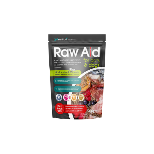 GWF Raw Aid For Dogs and Cats 500g